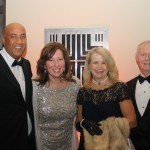 Asif Nasim & Rebecca Mooney, with Gay Mitchell RBS Dinner sponsor & husband Archie McIntosh