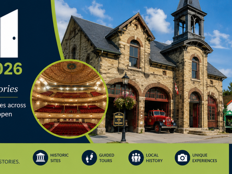 Doors Open Ontario 2026 Invites Visitors Behind the Scenes of Ontario’s Hidden Heritage