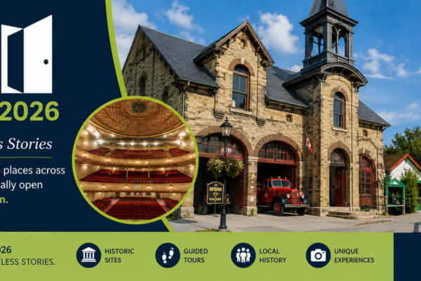 Doors Open Ontario 2026 Invites Visitors Behind the Scenes of Ontario’s Hidden Heritage