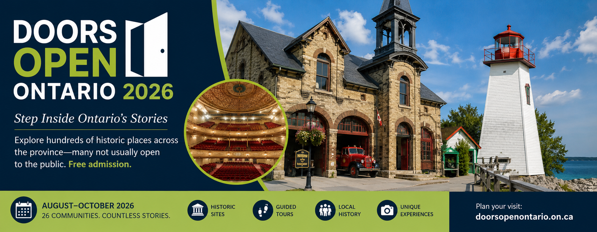 Doors Open Ontario 2026 Invites Visitors Behind the Scenes of Ontario’s Hidden Heritage