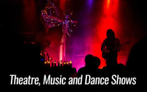 Theatre, concerts, dance