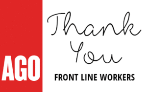 AGO - Thank you front line workers