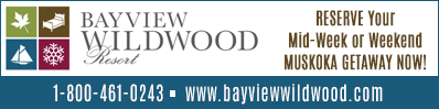 Reserve your Muskoka getaway at Bayview Wildwood Resort