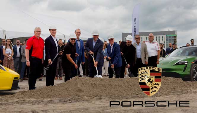 Porsche Experience Centre Toronto breaks ground