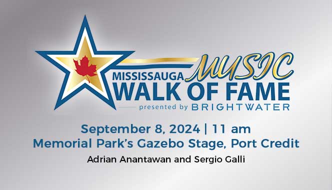 2024 Mississauga Music Walk of Fame Honouring Adrian Anantawan and Sergio Galli