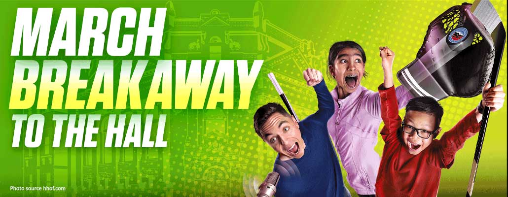 March Break Fun at the Hockey Hall of Fame