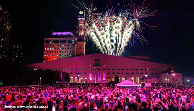 Canada Day at Celebration Square