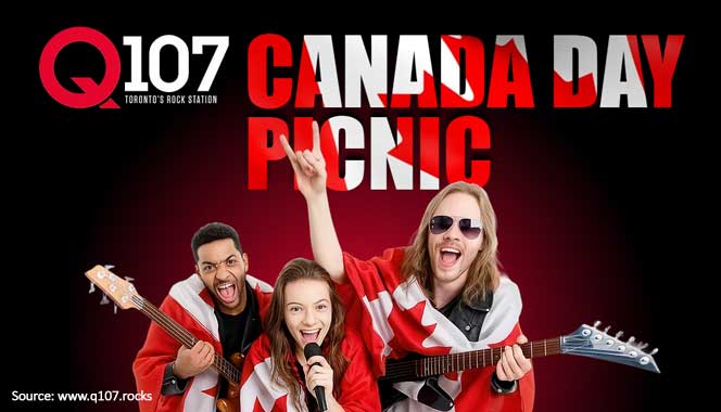 Celebrate Canada Day at the Q107 Picnic 2025 in Toronto