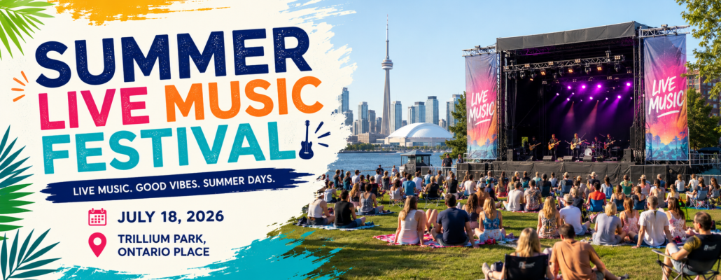 Summer Live Music Festival Returns to Trillium Park This July