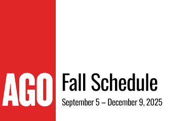 AGO Fall Fridays: Performances, Art-making & Artist Talks at the AGO