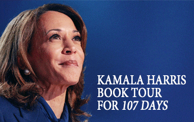 Kamala Harris Brings 107 DAYS Book Tour to Toronto