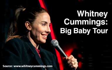 Whitney Cummings Brings Her “Big Baby” Comedy Tour to Toronto This October