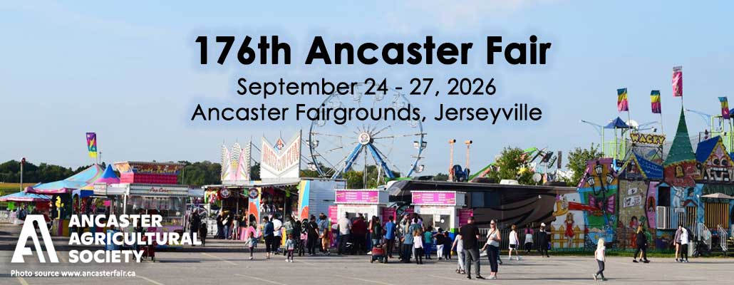 Celebrate Tradition and Community at the 176th Ancaster Fair