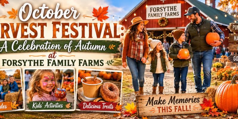 October Harvest Festival: A Celebration of Autumn at Forsythe Family Farms