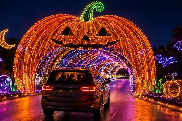 Spooktacular Light Show, Ajax