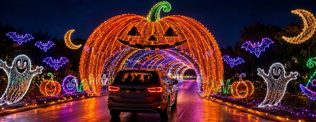 Spooktacular Light Show, Ajax
