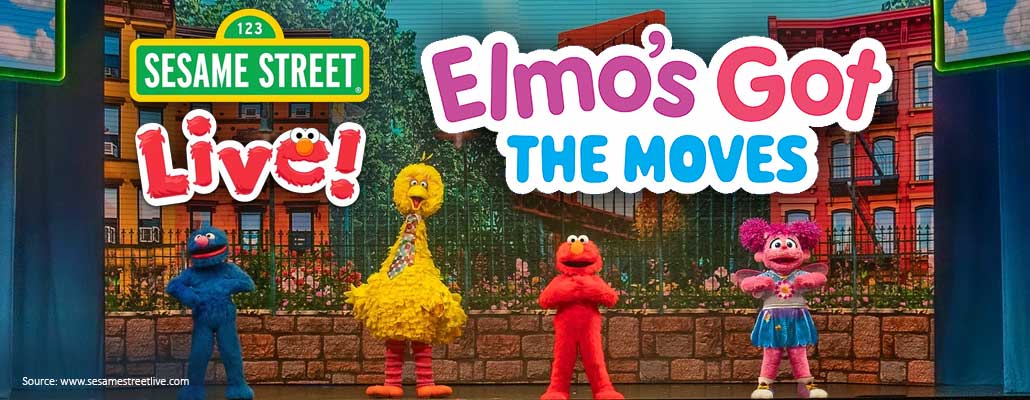 Sesame Street Live – Elmo’s Got the Moves!