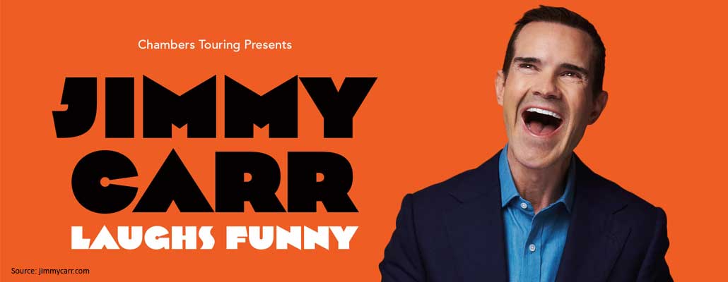 Jimmy Carr’s Laughs Funny Tour Comes to Scotiabank Arena