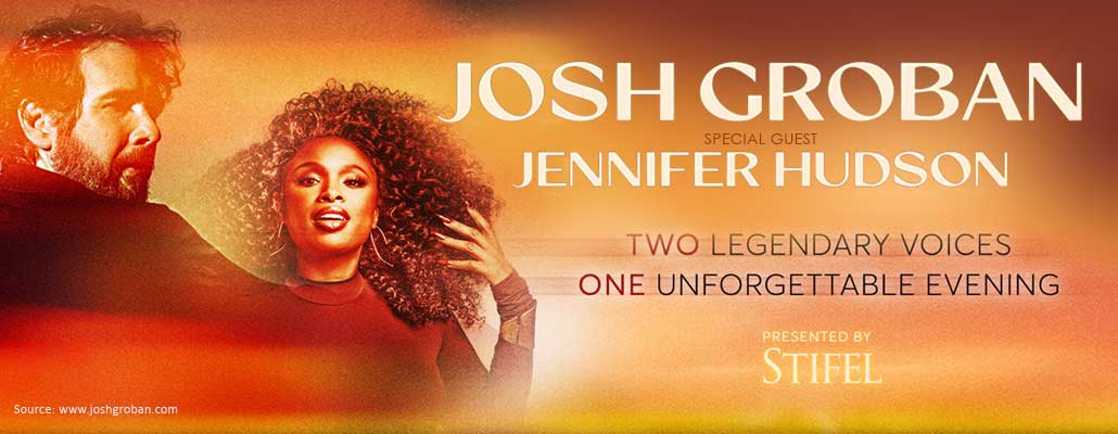Josh Groban Live with Special Guest Jennifer Hudson – A Night of Powerful Voices