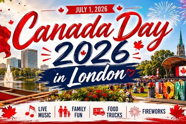 Canada Day 2026 in London: Downtown Fun, Food Trucks and Fireworks