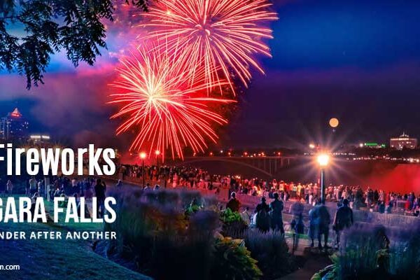 Niagara Falls Fireworks Series Lights Up the Night Sky