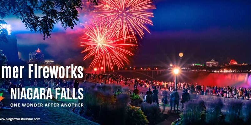 Niagara Falls Fireworks Series Lights Up the Night Sky