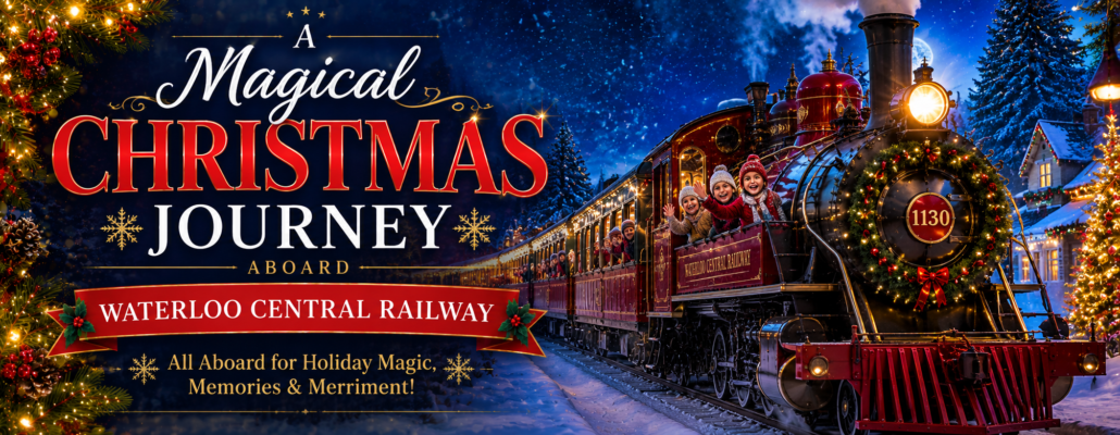 A Magical Christmas Journey Aboard Waterloo Central Railway