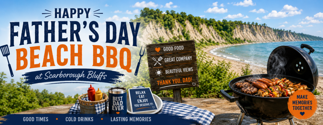 Father’s Day Beach BBQ at Scarborough Bluffs
