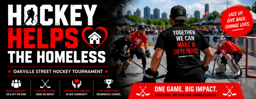 Hockey Helps the Homeless Oakville Street Hockey Tournament