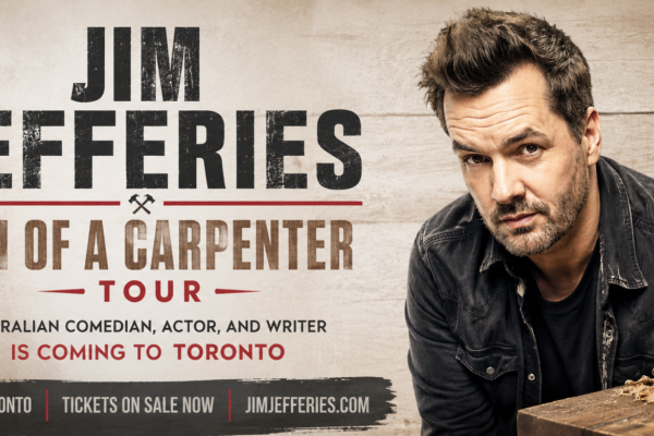 Jim Jefferies Brings Son of a Carpenter Tour to Toronto This November