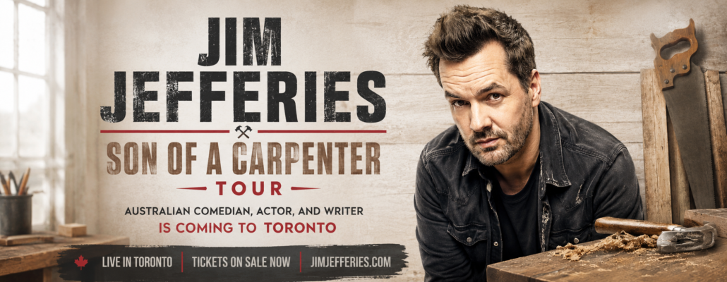 Jim Jefferies Brings Son of a Carpenter Tour to Toronto This November