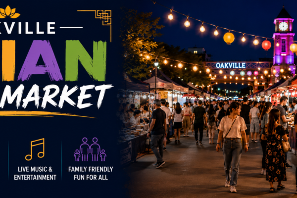 Oakville Asian Night Market, Cultural Festival Experience to Halton Region