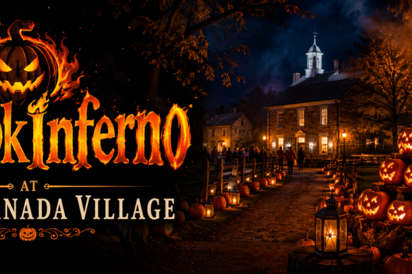 Autumn Nights Glow at PumpkInferno, Upper Canada Village
