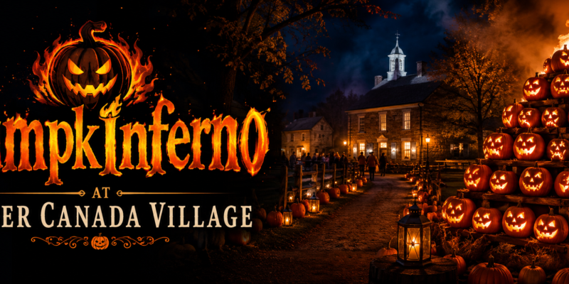 Autumn Nights Glow at PumpkInferno, Upper Canada Village