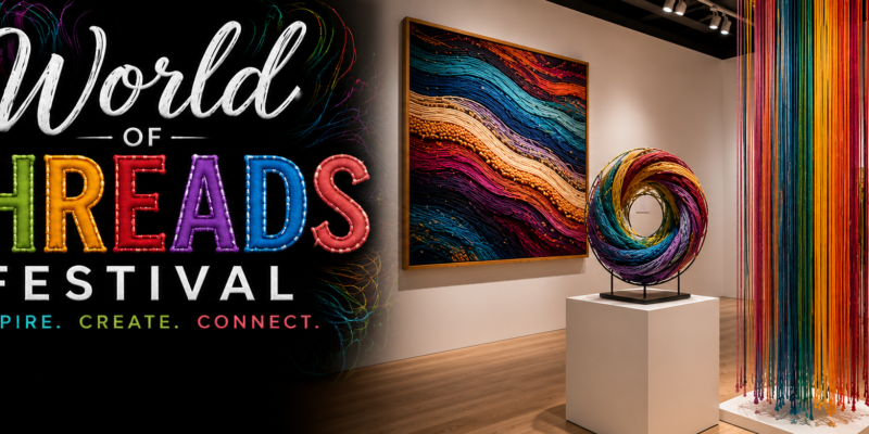 World of Threads Festival in Oakville | International Fibre & Textile Art Exhibition