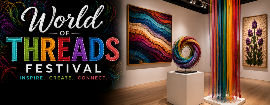World of Threads Festival in Oakville | International Fibre & Textile Art Exhibition