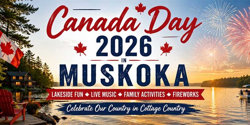 Canada Day 2026 in Muskoka: Cottage Country Fireworks and Lakeside Celebrations