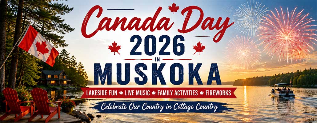 Canada Day 2026 in Muskoka: Cottage Country Fireworks and Lakeside Celebrations