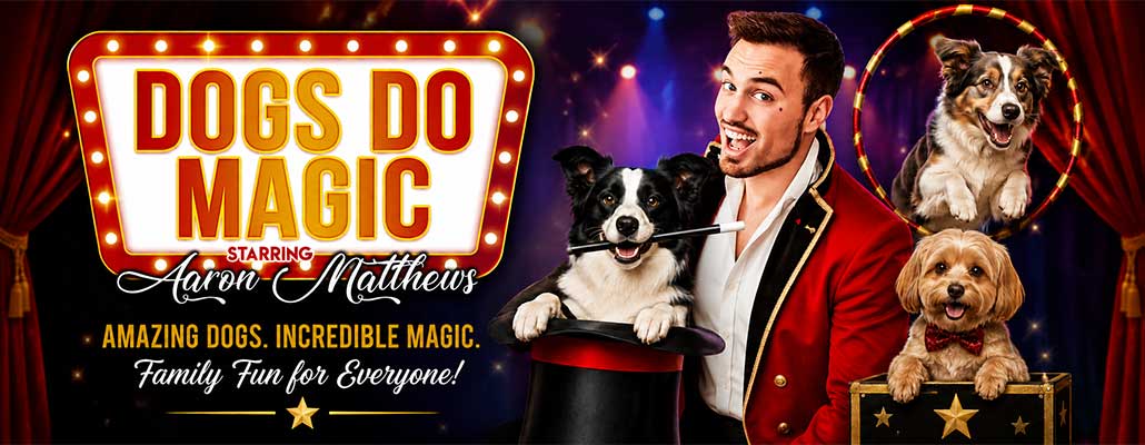 DogsDoMagic Starring Aaron Matthews
