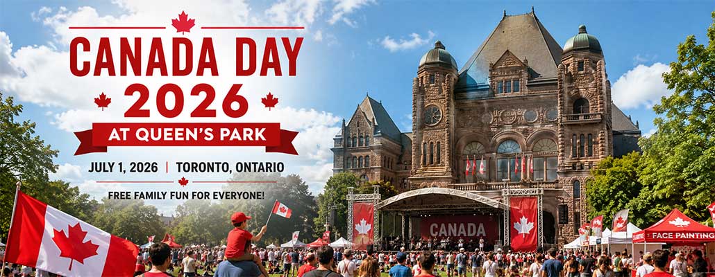 Canada Day 2026 at Queen’s Park Promises Free Family Fun in Toronto