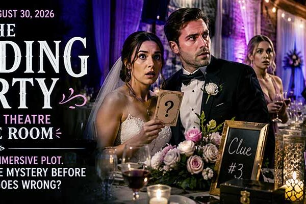 The Wedding Party Dinner Theatre Escape Room Returns to Old Mill Toronto