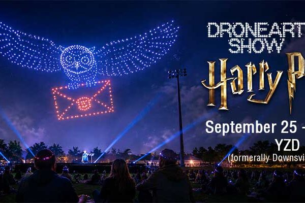 Harry Potter DroneArt Show Brings Wizarding Magic to Toronto This September 2026
