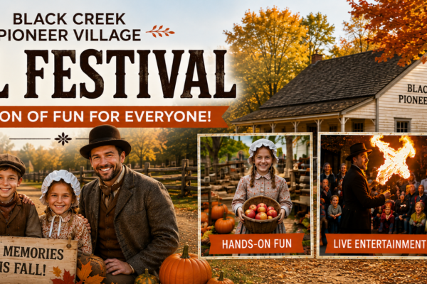 Step Back in Time at the Black Creek Pioneer Village Fall Festival