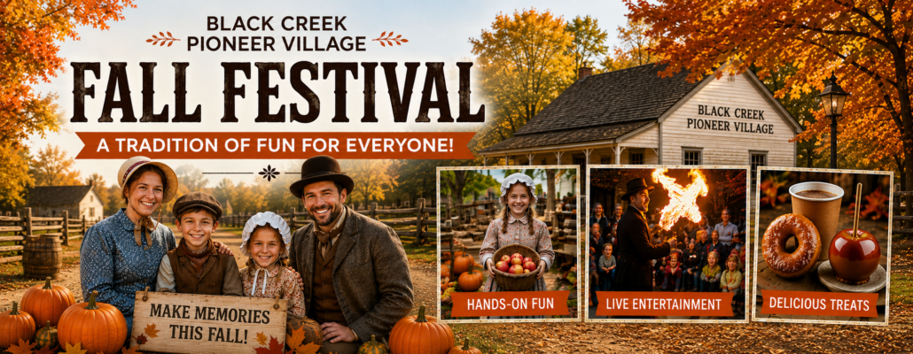 Step Back in Time at the Black Creek Pioneer Village Fall Festival