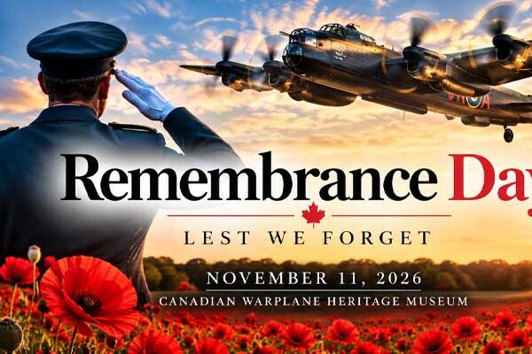 A Moving Tribute Among Historic Aircraft The Canadian Warplane Heritage Museum Remembrance Day 2026