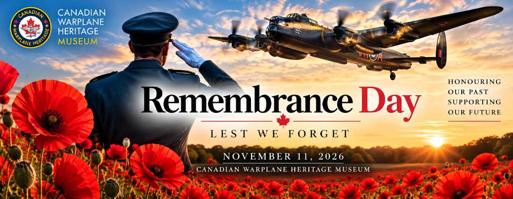 A Moving Tribute Among Historic Aircraft The Canadian Warplane Heritage Museum Remembrance Day 2026
