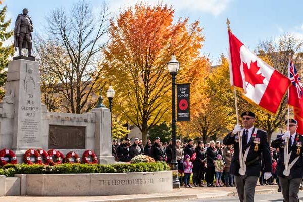 Oshawa Remembrance Day Parade & Ceremony