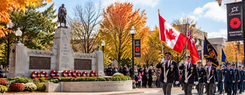 Oshawa Remembrance Day Parade & Ceremony